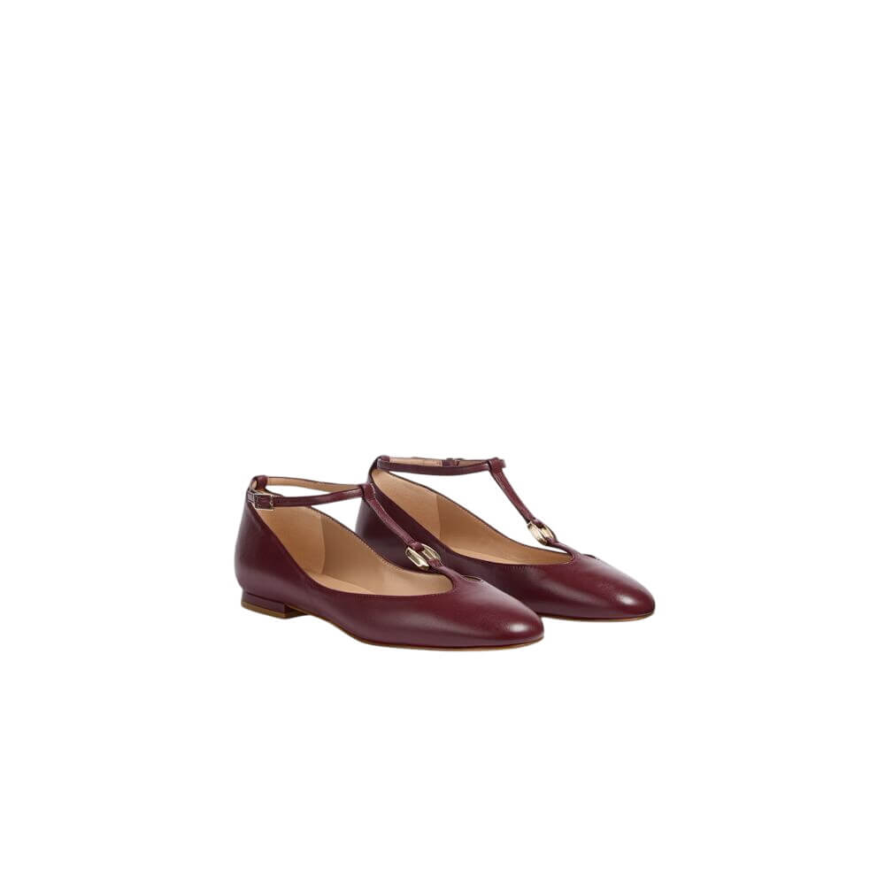 L.K. Bennett Minna Leather Maryjane Flats
